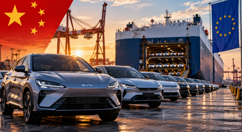Kinija žada smarkiai mažinti hibridinių automobilių eksportą į Europą