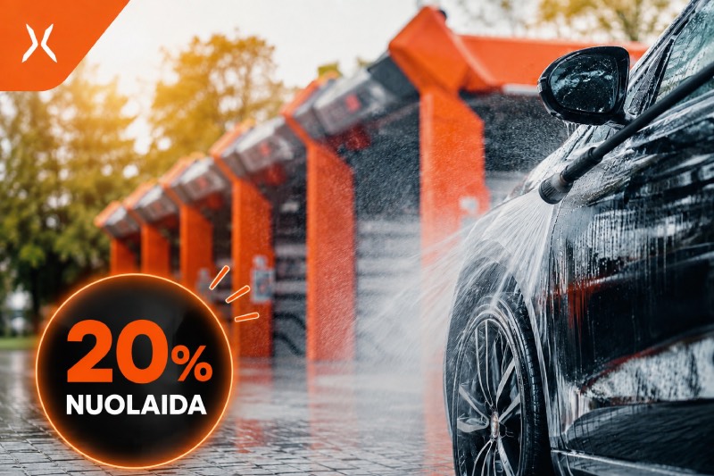 H2AUTO plaukite pigiau - 20 % nuolaida su Naujiratai.lt