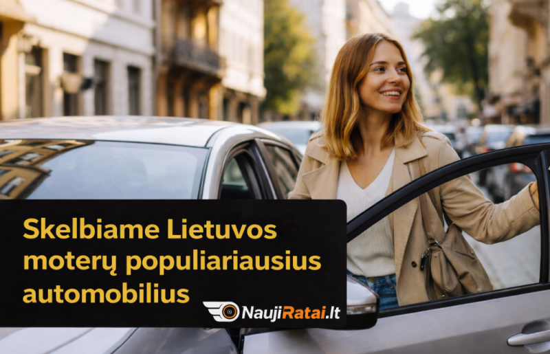 Kokius automobilius dažniausiai renkasi moterys?