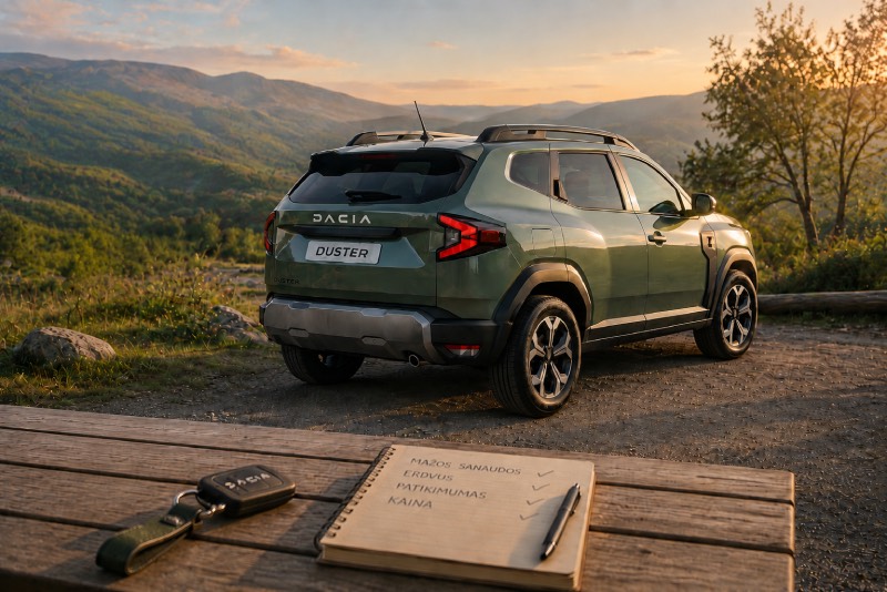 Ar verta pirkti Dacia Duster 2026 metais?
