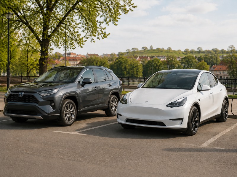 Elektromobilis ar hibridas — kurį rinktis 2026 metais?