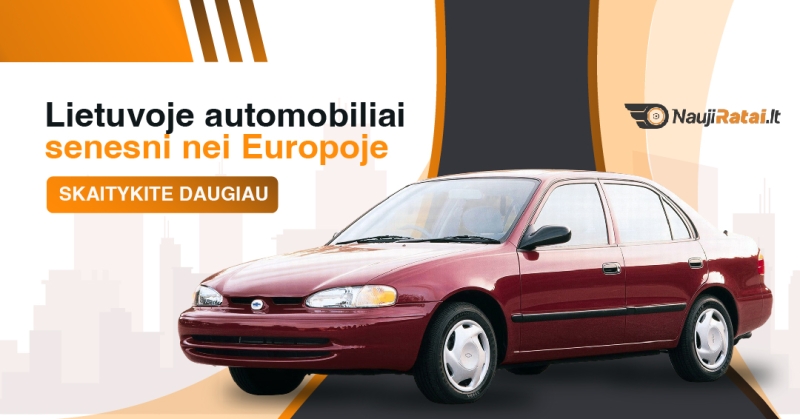 Senesni nei Europos vidurkis: laikas keisti požiūrį į automobilius