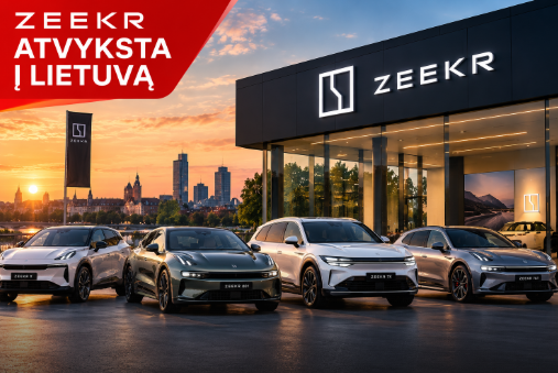 „Zeekr“ oficialiai žengia į Lietuvą: prekyba startuos dar šiemet